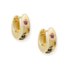 Load image into Gallery viewer, Bracha Ely Gem Huggies