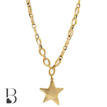 Load image into Gallery viewer, Bracha Star Shine Necklace Gold
