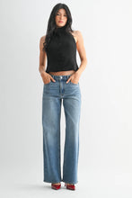 Load image into Gallery viewer, JBD - High Rise Full Length Straight Jean - MEDIUM DENIM - DP791: 26