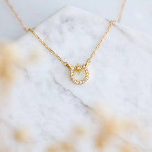 Load image into Gallery viewer, Lucky Horseshoe Necklace