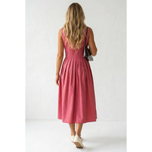 Load image into Gallery viewer, Naked Zebra - Sleeveless Midi Shirt Dress: Black / M