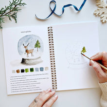Load image into Gallery viewer, Winter Watercolor Book