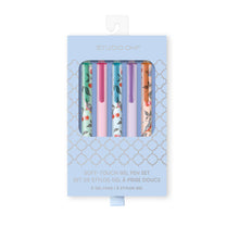 Load image into Gallery viewer, Birds in the Cherry Tree Soft-Touch Gel Pen Set