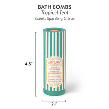 Load image into Gallery viewer, Petit Bonbon Dreamy Teal Bath Bombs