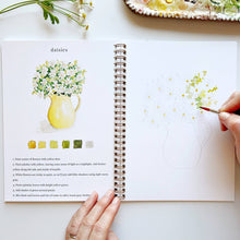 Load image into Gallery viewer, Flowers Watercolor Book