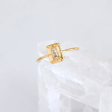 Load image into Gallery viewer, CZ Art Deco Ring