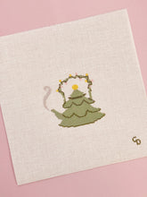 Load image into Gallery viewer, Christmas Tree Tea Kettle 18 Mesh Needlepoint Canvas
