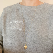 Load image into Gallery viewer, My Puffy Heart Long Chain Necklace