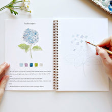 Load image into Gallery viewer, Flowers Watercolor Book