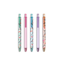 Load image into Gallery viewer, Birds in the Cherry Tree Soft-Touch Gel Pen Set
