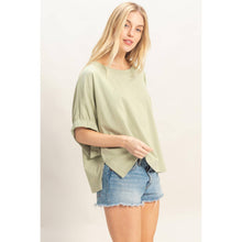Load image into Gallery viewer, Oversized Elastic Cuff Top
