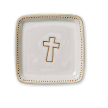 Load image into Gallery viewer, Christmas Cross Trinket Dish
