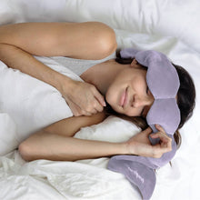 Load image into Gallery viewer, Nodod Wisteria Weighted Sleep Mask
