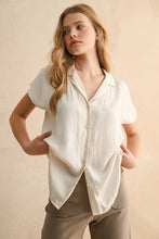 Load image into Gallery viewer, Opal Cap Sleeve Blouse
