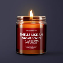 Load image into Gallery viewer, Smells Like An Aggies Win Candle
