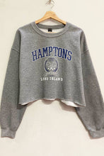 Load image into Gallery viewer, Hamptons Cropped Sweatshirt
