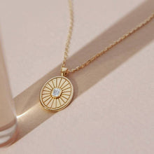 Load image into Gallery viewer, Crystal Sun Necklace
