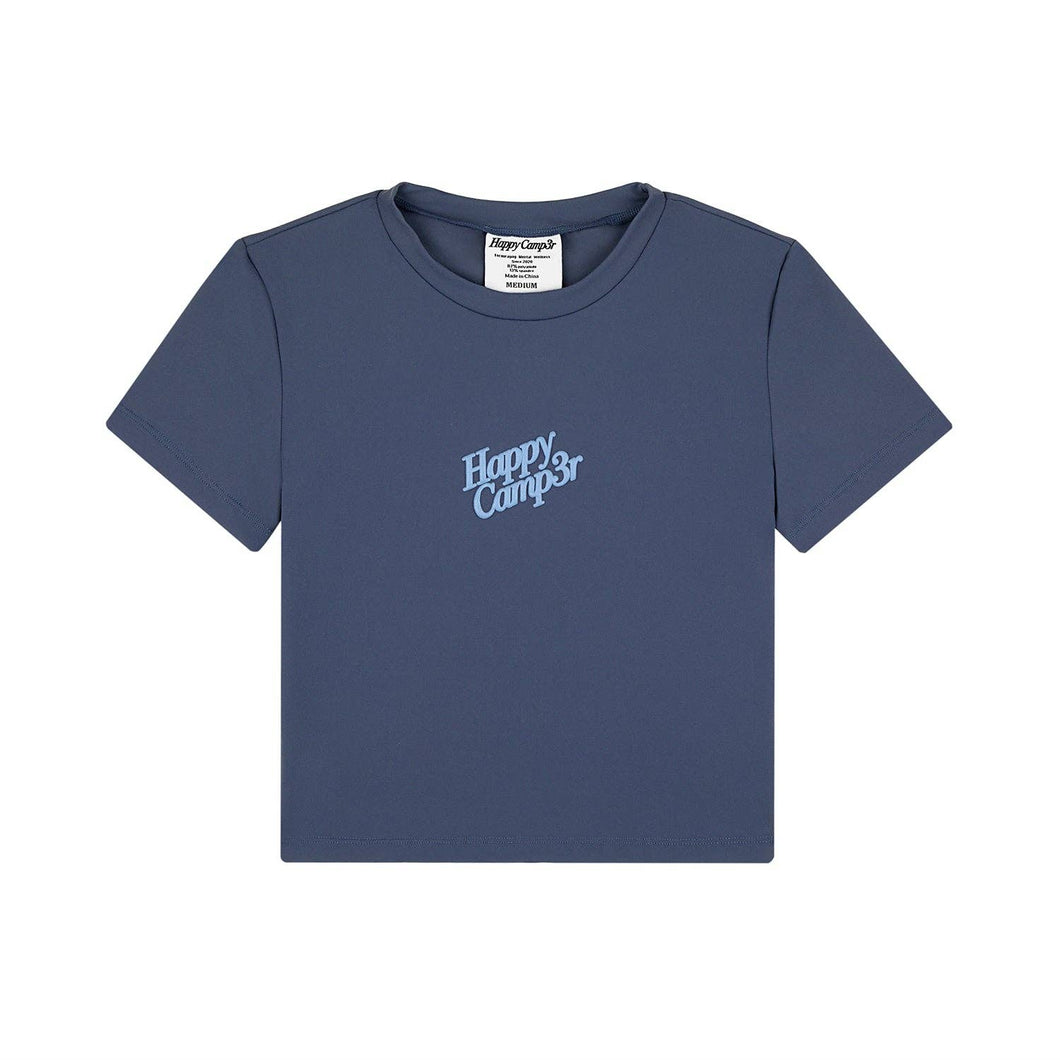 The Happy Camp3r - Puff Series T-Shirt - Vintage Blue: XS