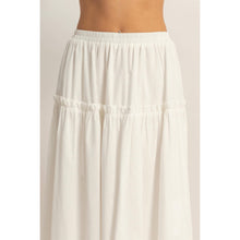 Load image into Gallery viewer, Tiered Eyelet Maxi Skirt
