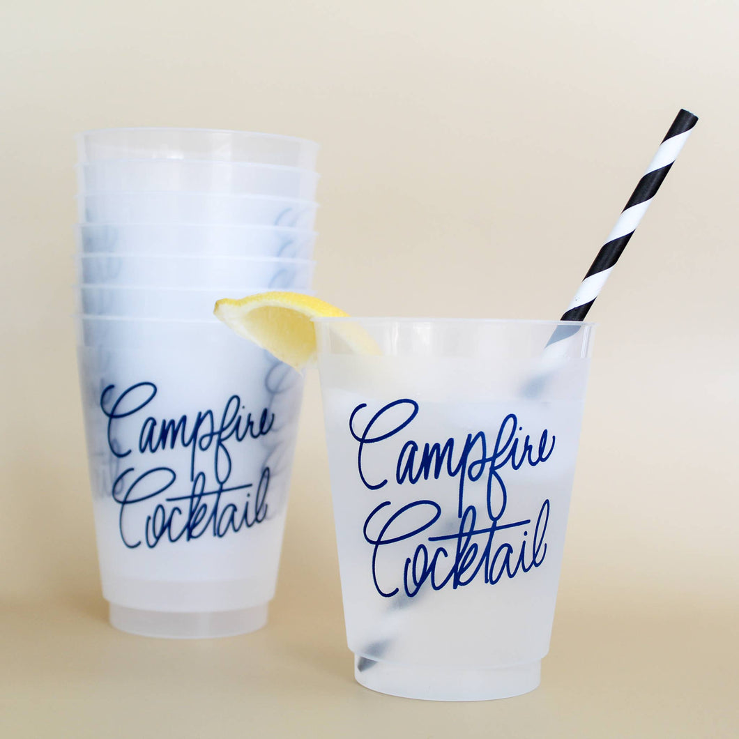 Campfire Cocktail Frosted Acrylic Cup
