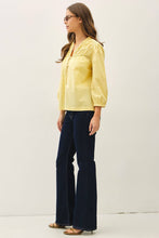 Load image into Gallery viewer, Be Cool - CRISP COTTON BUTTON UP FLOWY BLOUSE: White / M
