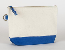 Load image into Gallery viewer, Canvas Zip Pouch
