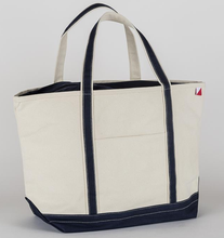 Load image into Gallery viewer, ShoreBags - Classic Canvas Tote Bag Large Private Label: Navy
