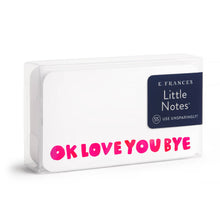 Load image into Gallery viewer, OKloveyoubye Little Notes® NEW 55 Count
