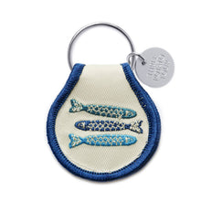 Load image into Gallery viewer, Three Potato Four - Patch Keychain - Tinned Fish
