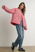 Load image into Gallery viewer, Buttoned Quilted Puffer Jacket

