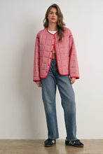 Load image into Gallery viewer, Buttoned Quilted Puffer Jacket
