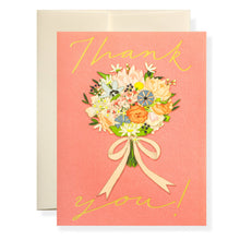 Load image into Gallery viewer, Thank You Bouquet Greeting Card
