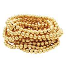 Load image into Gallery viewer, Gold 6Mm Beaded Bracelets
