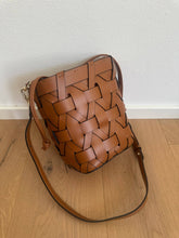 Load image into Gallery viewer, Zh leather Bags - BROOKLYN - Genuine leather: Burgundy
