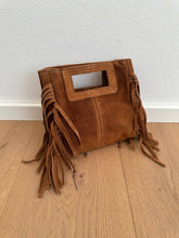 Load image into Gallery viewer, Zh leather Bags - LILLY MINI - suede: Taupe
