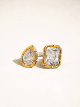 Load image into Gallery viewer, Serréa 18K Gold Non-Tarnish CZ Adjustable Ring

