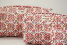 Load image into Gallery viewer, Apricot Blush Travel Make UP Bag
