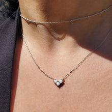 Load image into Gallery viewer, Triple Opal Necklace
