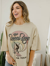 Load image into Gallery viewer, LivyLu - The Beach Boys Tie Dye Classic Off White One Size Tee: ONE SIZE
