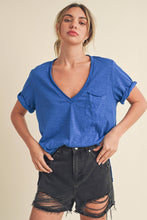 Load image into Gallery viewer, Zoie V-Neck Short Sleeve Top
