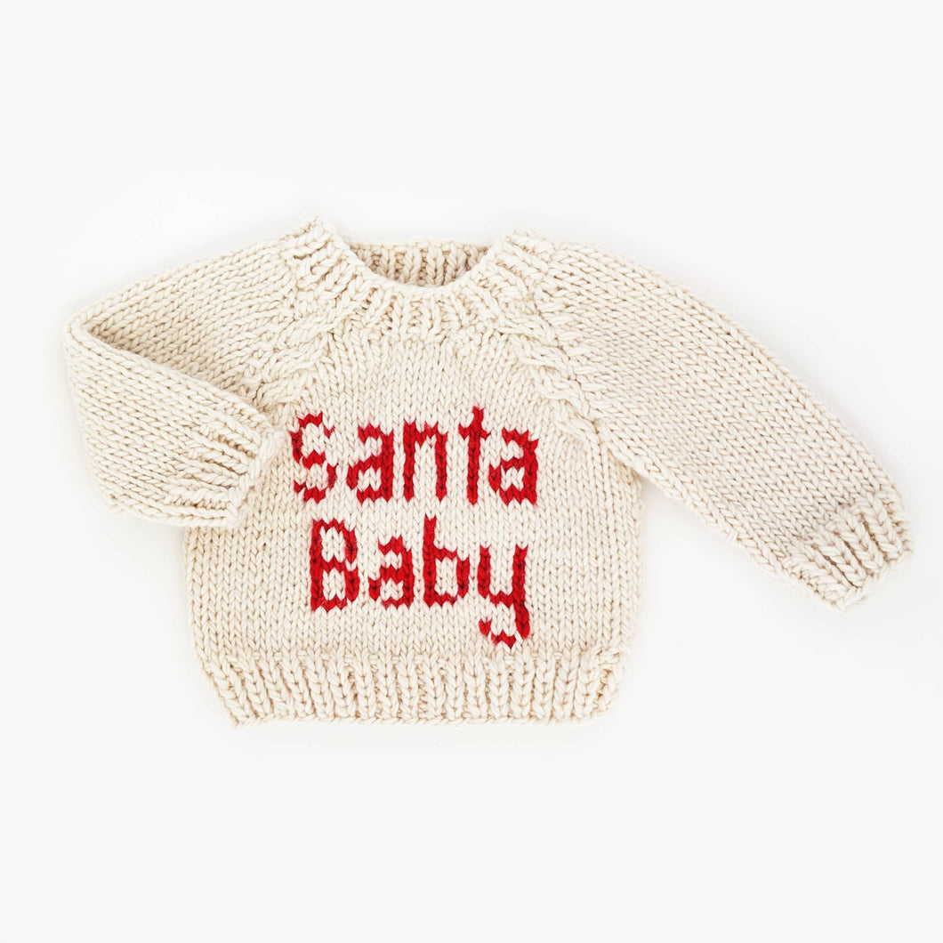 Huggalugs - Santa Baby Crew Neck Sweater Baby & Toddler
: 6-12 months