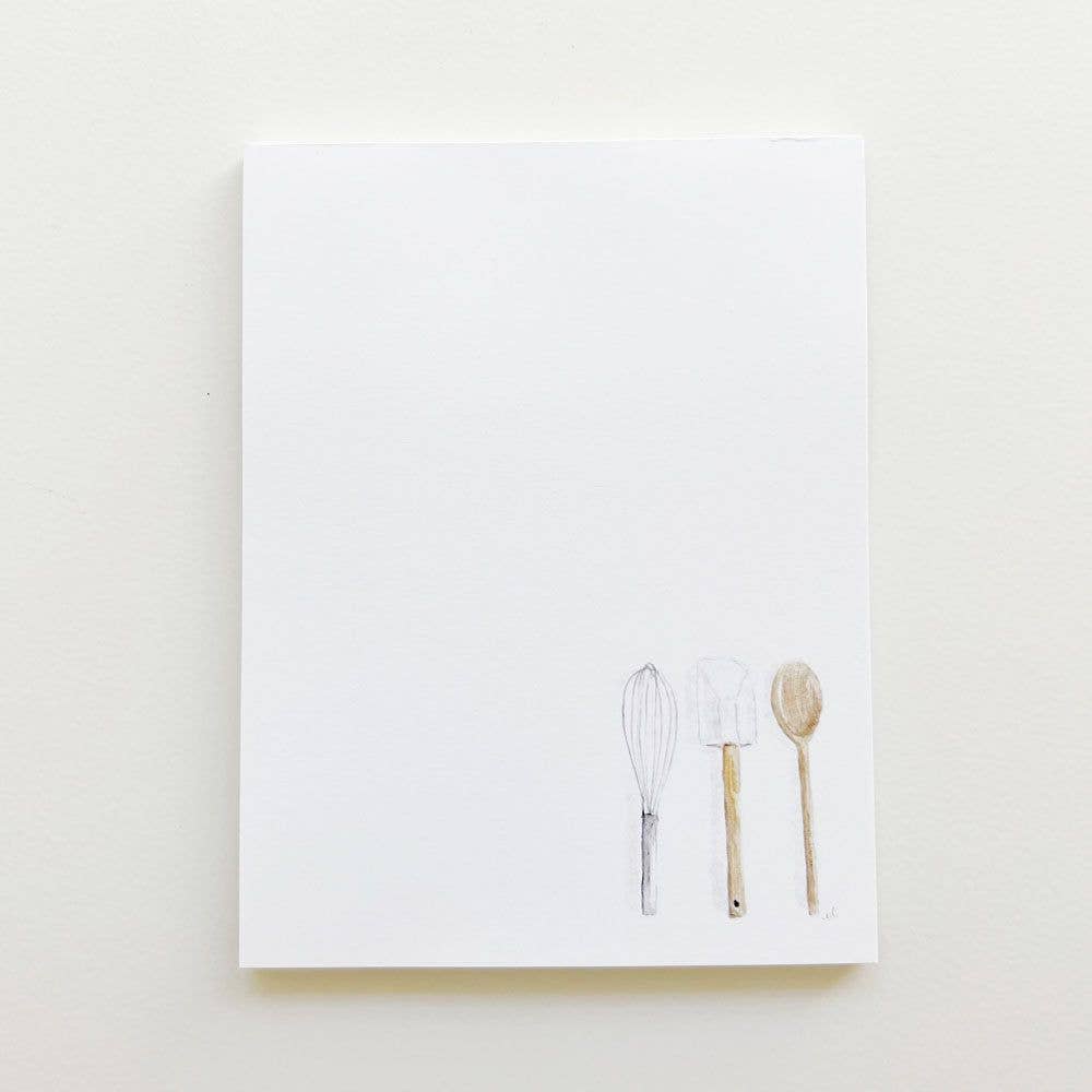 Utensils Notepad