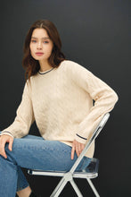 Load image into Gallery viewer, Liz Cable Knit Sweater
