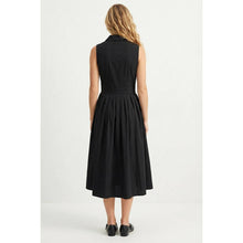 Load image into Gallery viewer, Naked Zebra - Sleeveless Midi Shirt Dress: Black / M
