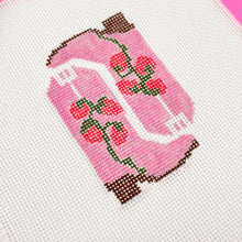 Load image into Gallery viewer, Hand Painted Strawberry Cowgirl Boot
