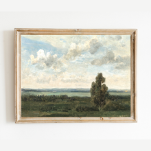 Load image into Gallery viewer, French Landscape Antique Art Print
