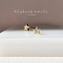 Load image into Gallery viewer, Star Stud Earrings
