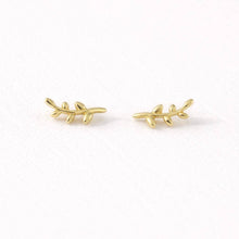 Load image into Gallery viewer, Olive Stud Earrings
