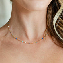 Load image into Gallery viewer, Sweetly Colored Delicate Chain Necklace
