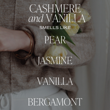 Load image into Gallery viewer, Cashmere and Vanilla Candlle

